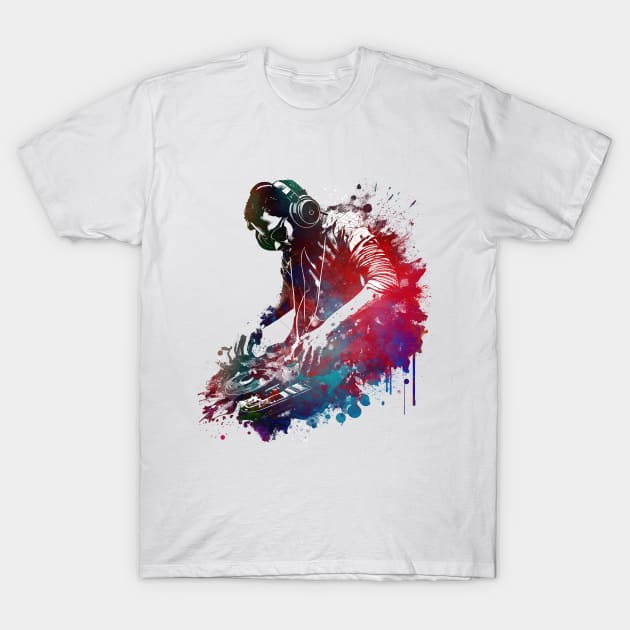 DJ music set #dj #music T-Shirt by JBJart